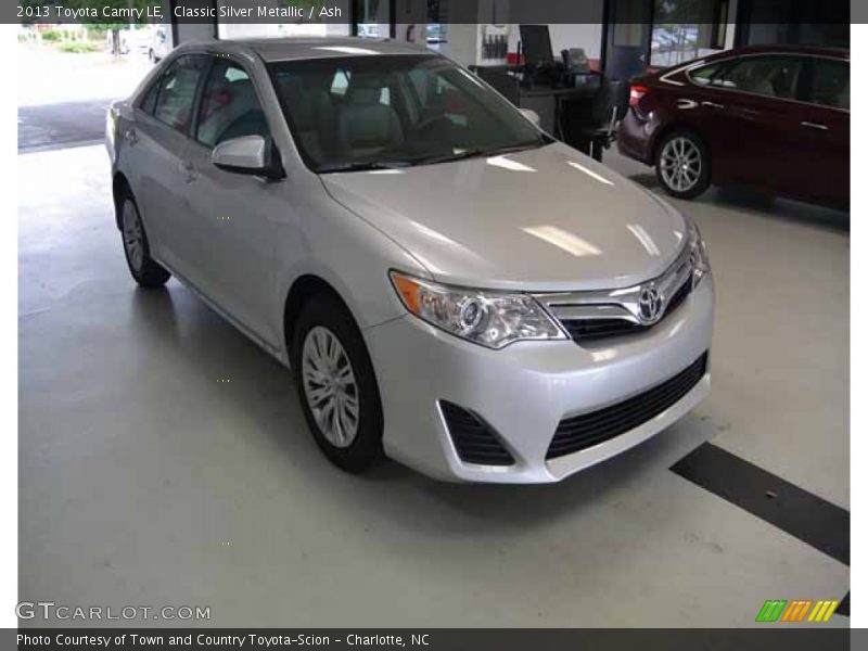 Classic Silver Metallic / Ash 2013 Toyota Camry LE
