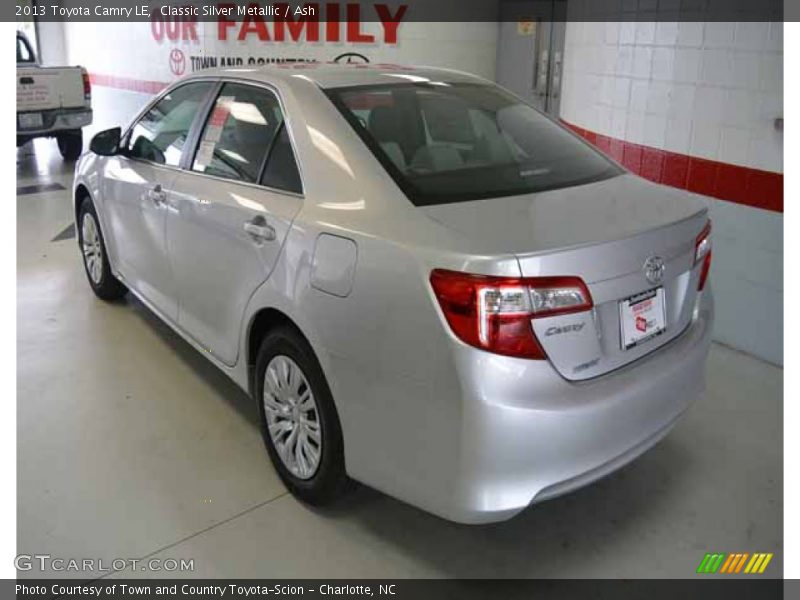 Classic Silver Metallic / Ash 2013 Toyota Camry LE