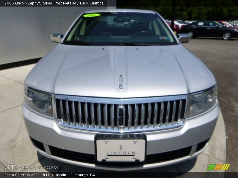 Silver Frost Metallic / Dark Charcoal 2006 Lincoln Zephyr