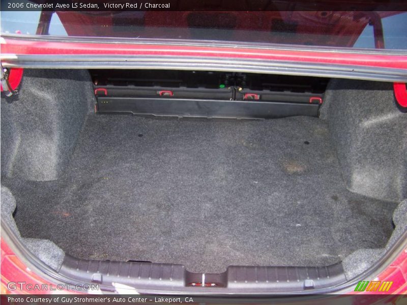 Victory Red / Charcoal 2006 Chevrolet Aveo LS Sedan