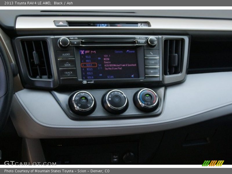 Black / Ash 2013 Toyota RAV4 LE AWD