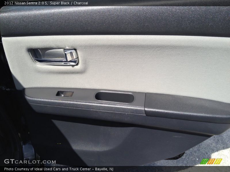 Super Black / Charcoal 2012 Nissan Sentra 2.0 S