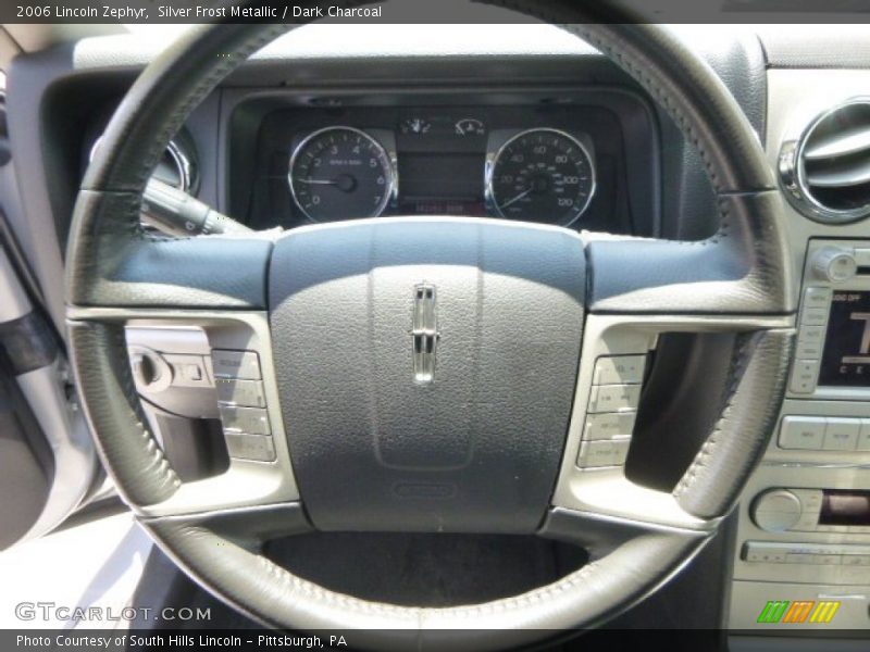 Silver Frost Metallic / Dark Charcoal 2006 Lincoln Zephyr