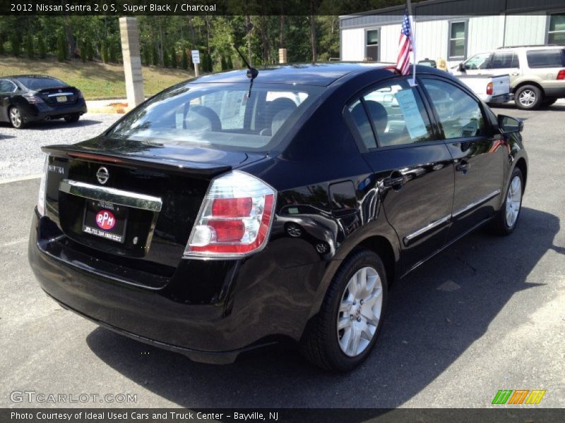 Super Black / Charcoal 2012 Nissan Sentra 2.0 S