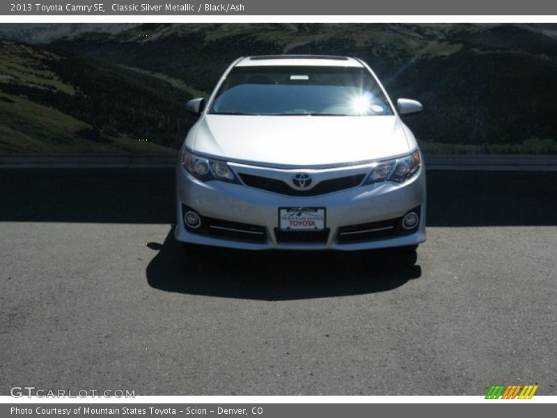Classic Silver Metallic / Black/Ash 2013 Toyota Camry SE