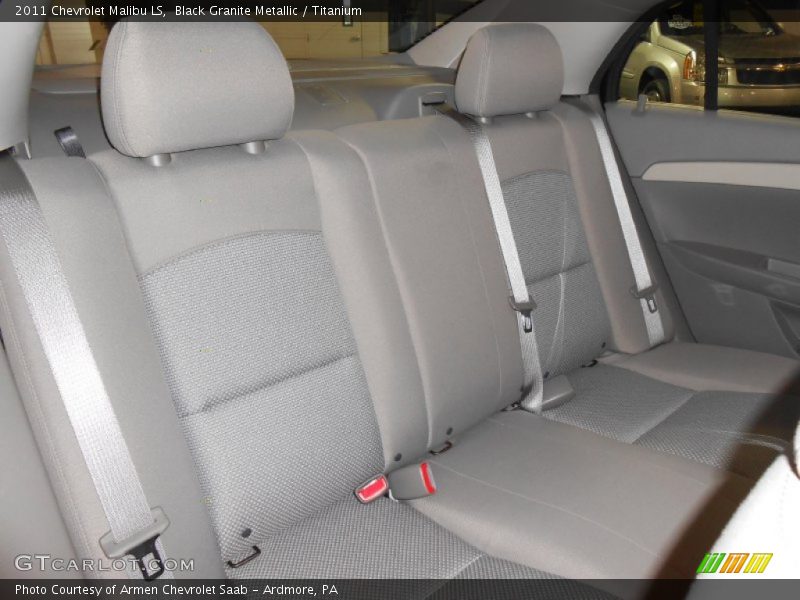 Black Granite Metallic / Titanium 2011 Chevrolet Malibu LS