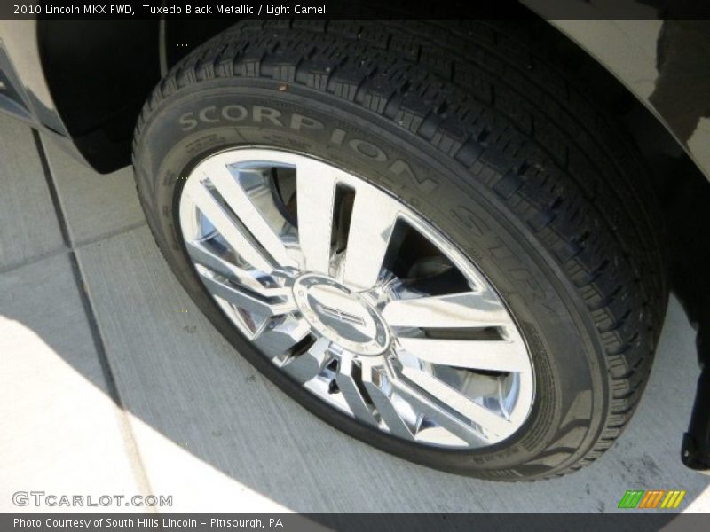 Tuxedo Black Metallic / Light Camel 2010 Lincoln MKX FWD