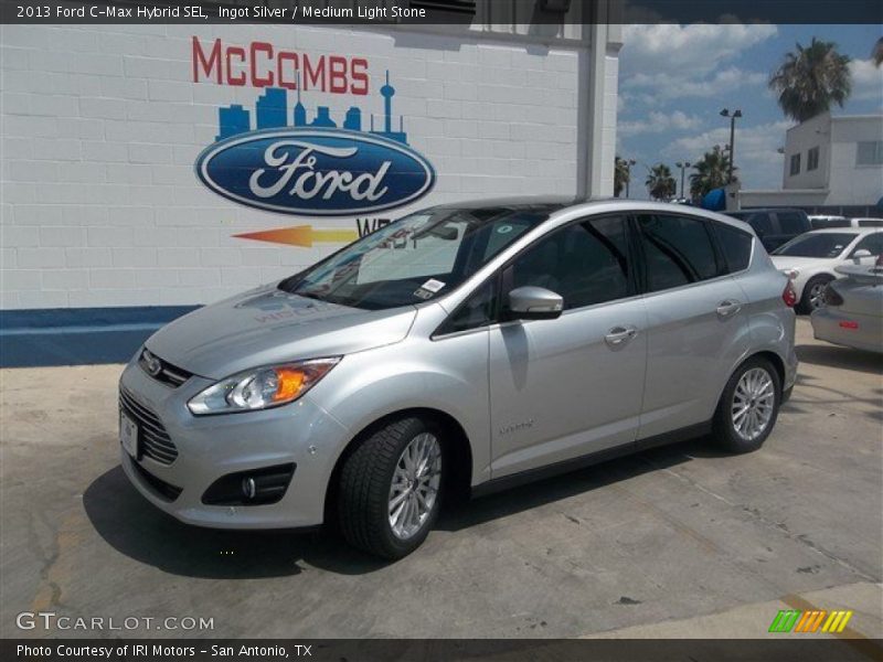 Ingot Silver / Medium Light Stone 2013 Ford C-Max Hybrid SEL