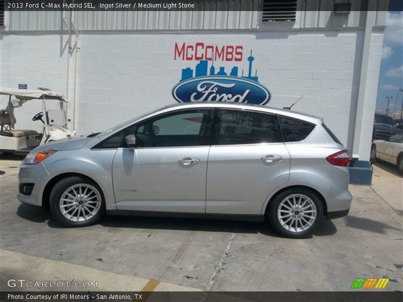 Ingot Silver / Medium Light Stone 2013 Ford C-Max Hybrid SEL