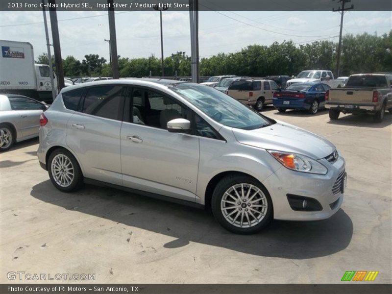Ingot Silver / Medium Light Stone 2013 Ford C-Max Hybrid SEL