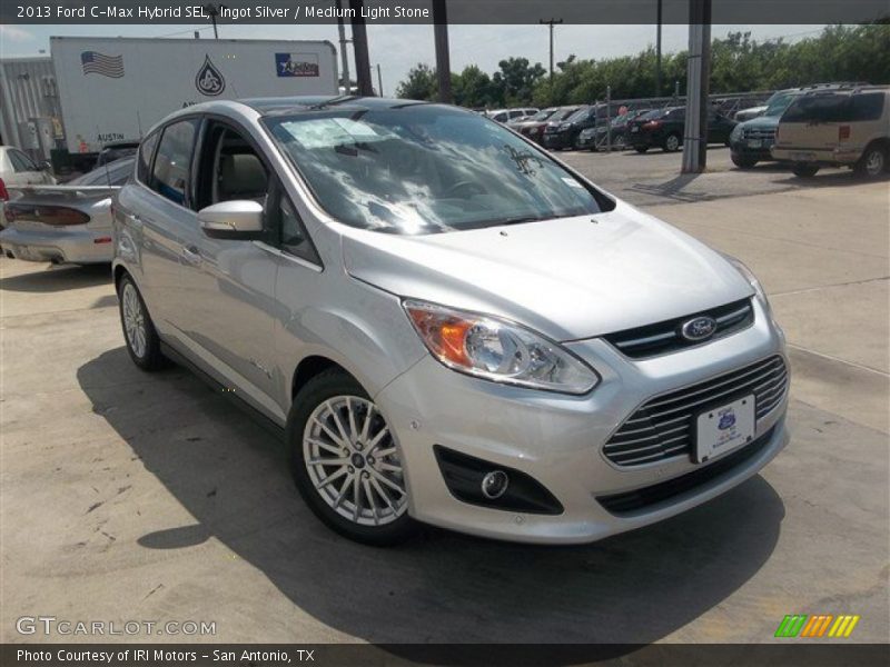 Ingot Silver / Medium Light Stone 2013 Ford C-Max Hybrid SEL