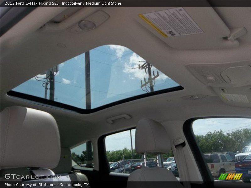 Ingot Silver / Medium Light Stone 2013 Ford C-Max Hybrid SEL