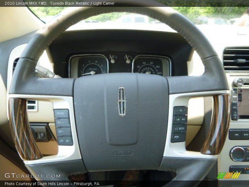 Tuxedo Black Metallic / Light Camel 2010 Lincoln MKX FWD