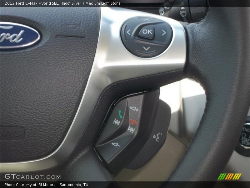 Ingot Silver / Medium Light Stone 2013 Ford C-Max Hybrid SEL