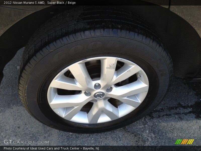 Super Black / Beige 2012 Nissan Murano S AWD