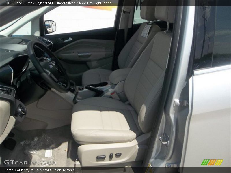 Ingot Silver / Medium Light Stone 2013 Ford C-Max Hybrid SEL