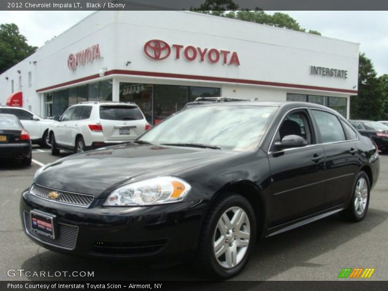 Black / Ebony 2012 Chevrolet Impala LT