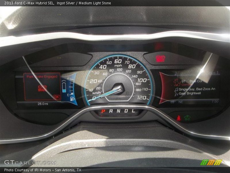 Ingot Silver / Medium Light Stone 2013 Ford C-Max Hybrid SEL