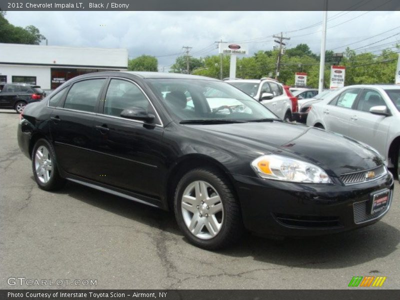 Black / Ebony 2012 Chevrolet Impala LT