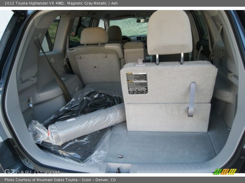 Magnetic Gray Metallic / Ash 2013 Toyota Highlander V6 4WD