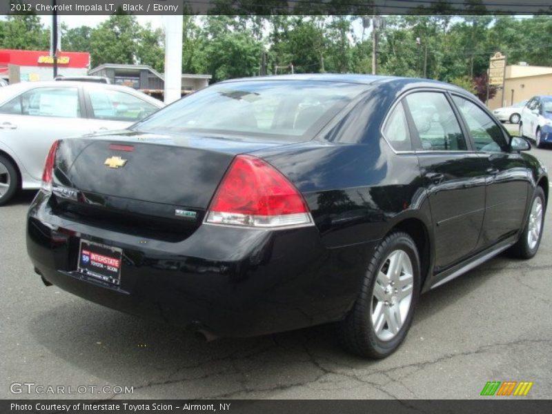 Black / Ebony 2012 Chevrolet Impala LT
