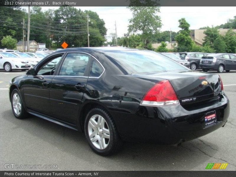 Black / Ebony 2012 Chevrolet Impala LT