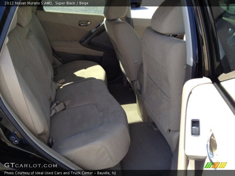 Super Black / Beige 2012 Nissan Murano S AWD