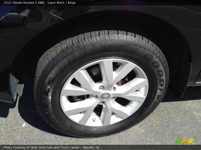 Super Black / Beige 2012 Nissan Murano S AWD