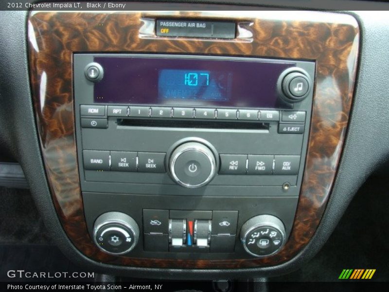 Black / Ebony 2012 Chevrolet Impala LT