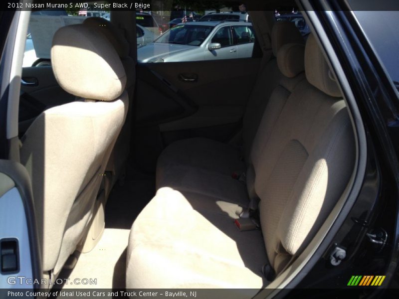 Super Black / Beige 2012 Nissan Murano S AWD