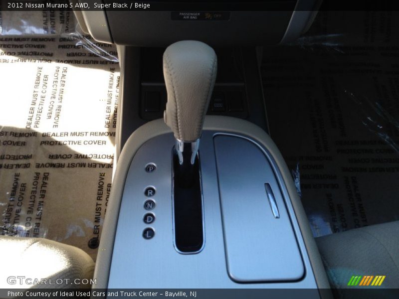 Super Black / Beige 2012 Nissan Murano S AWD