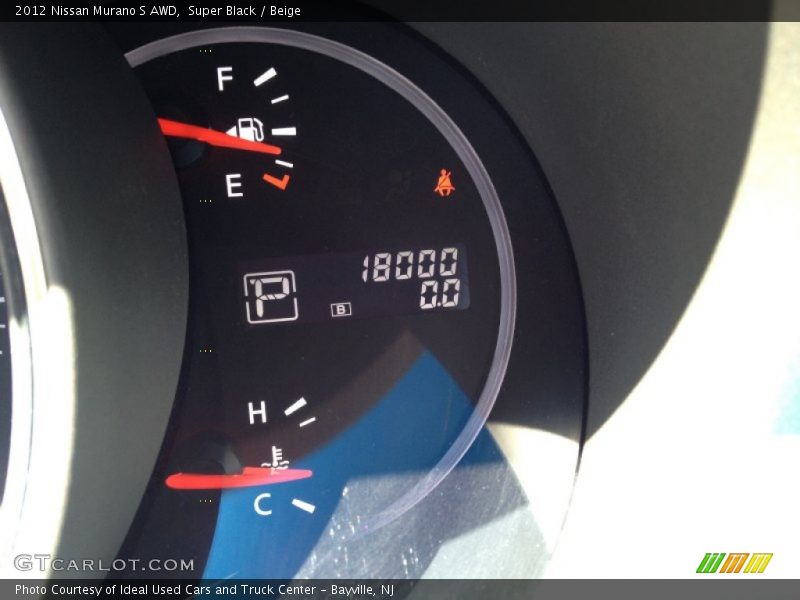 Super Black / Beige 2012 Nissan Murano S AWD