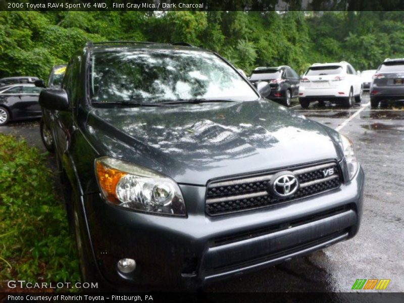 Flint Gray Mica / Dark Charcoal 2006 Toyota RAV4 Sport V6 4WD