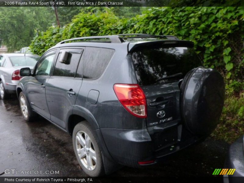 Flint Gray Mica / Dark Charcoal 2006 Toyota RAV4 Sport V6 4WD