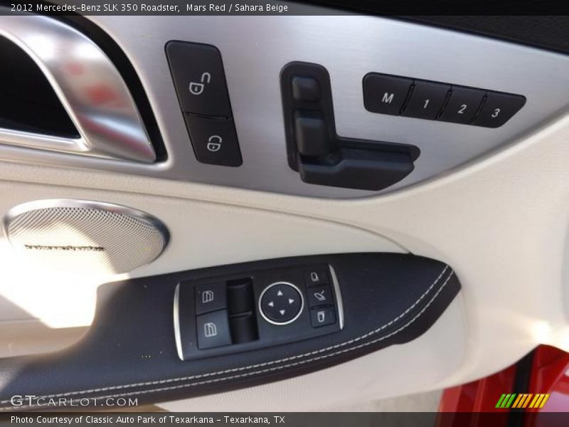 Mars Red / Sahara Beige 2012 Mercedes-Benz SLK 350 Roadster