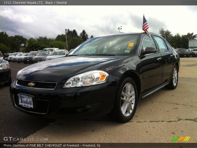 Black / Neutral 2012 Chevrolet Impala LTZ