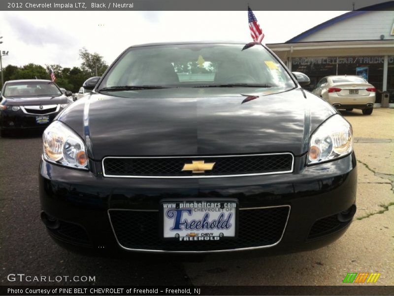 Black / Neutral 2012 Chevrolet Impala LTZ