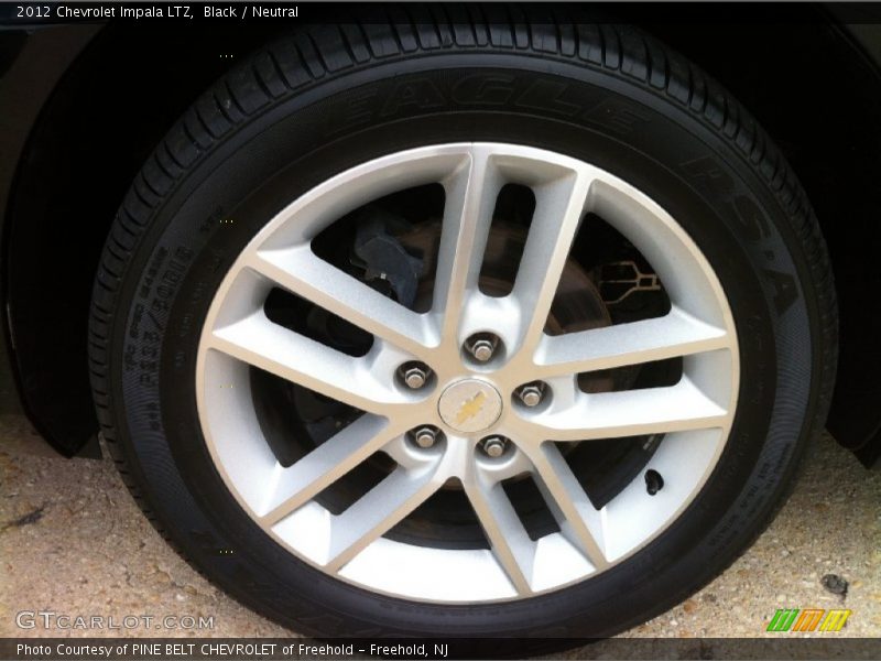 Black / Neutral 2012 Chevrolet Impala LTZ