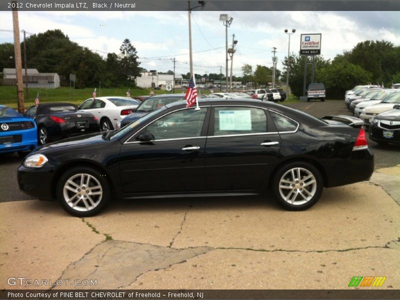 Black / Neutral 2012 Chevrolet Impala LTZ