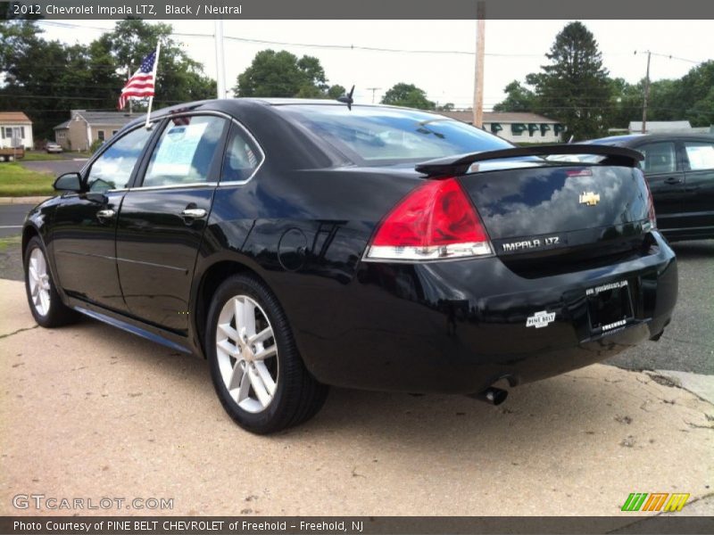 Black / Neutral 2012 Chevrolet Impala LTZ