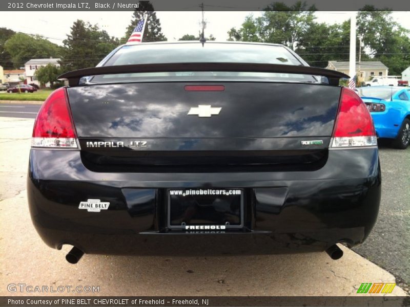 Black / Neutral 2012 Chevrolet Impala LTZ