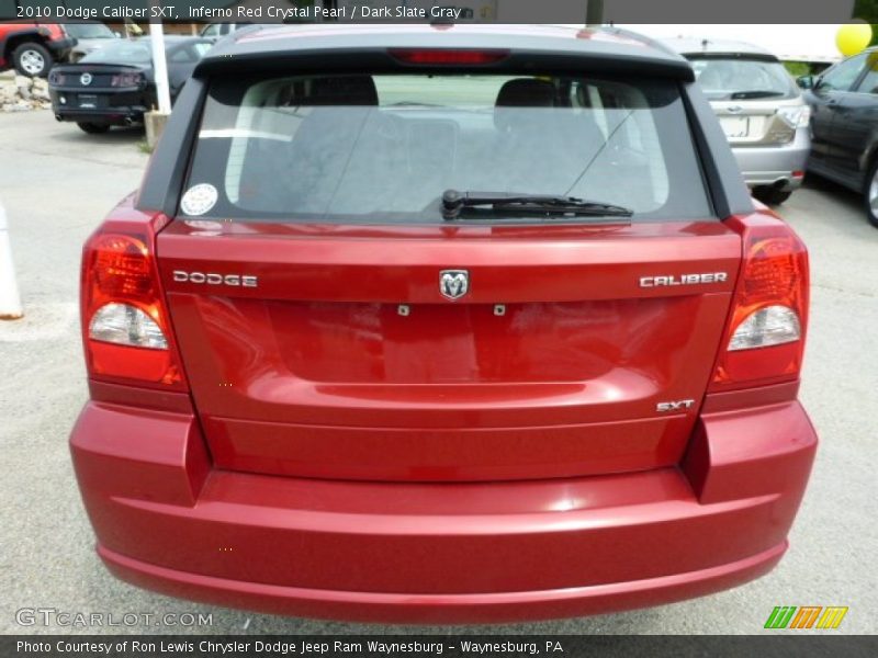 Inferno Red Crystal Pearl / Dark Slate Gray 2010 Dodge Caliber SXT