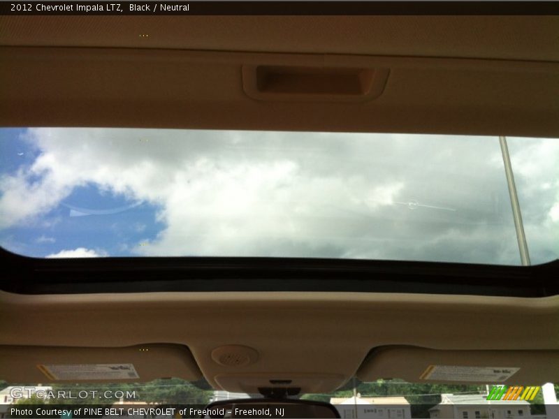 Black / Neutral 2012 Chevrolet Impala LTZ