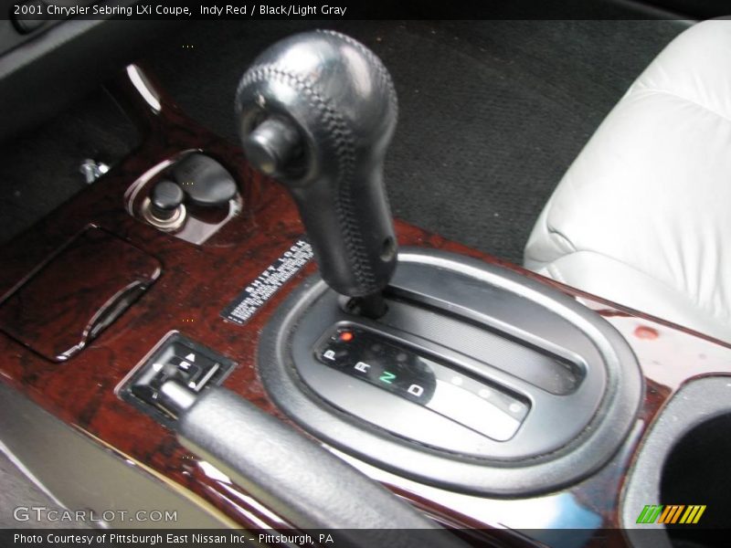 Indy Red / Black/Light Gray 2001 Chrysler Sebring LXi Coupe