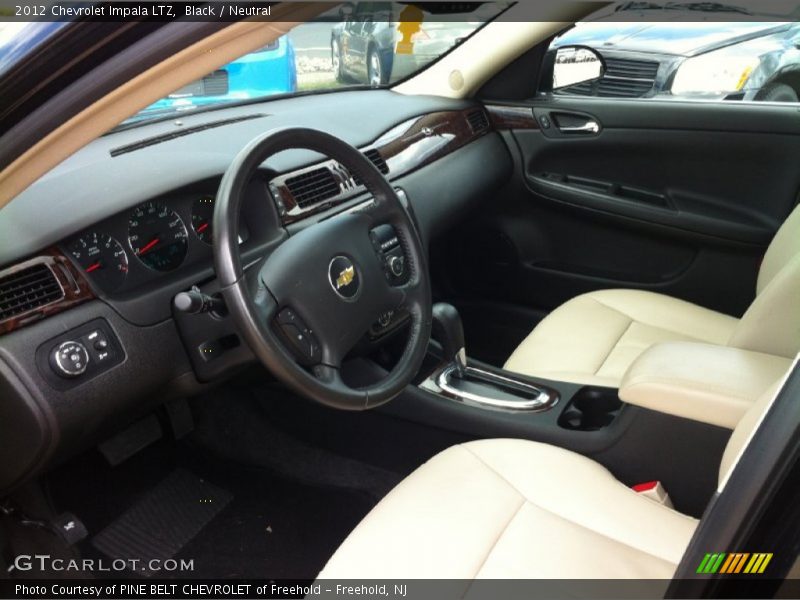 Black / Neutral 2012 Chevrolet Impala LTZ