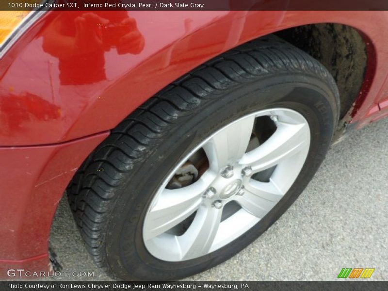 Inferno Red Crystal Pearl / Dark Slate Gray 2010 Dodge Caliber SXT