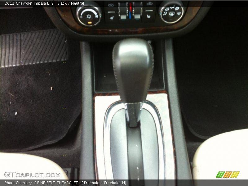 Black / Neutral 2012 Chevrolet Impala LTZ