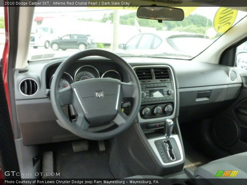 Inferno Red Crystal Pearl / Dark Slate Gray 2010 Dodge Caliber SXT