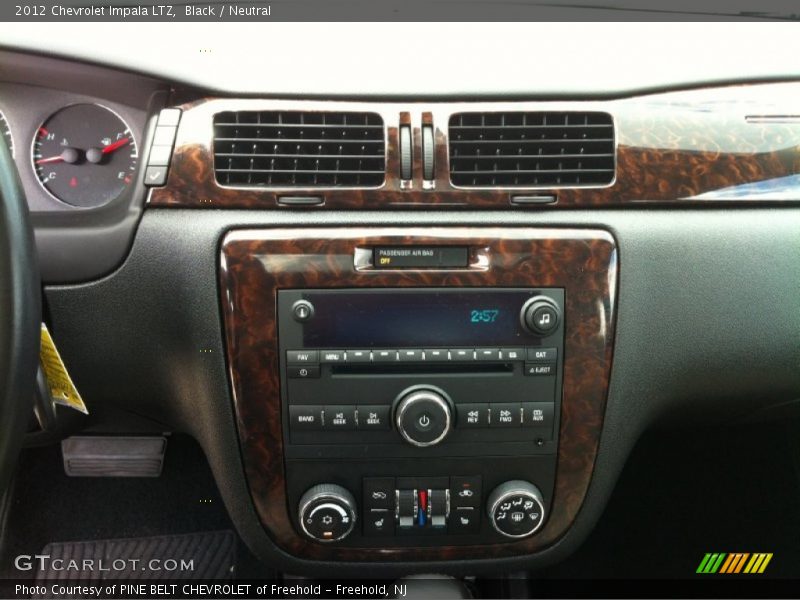 Black / Neutral 2012 Chevrolet Impala LTZ