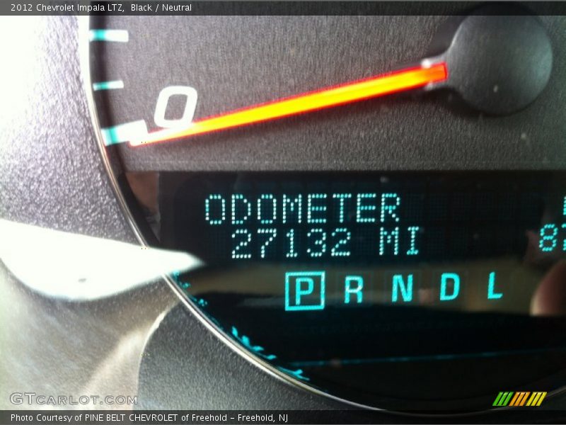 Black / Neutral 2012 Chevrolet Impala LTZ